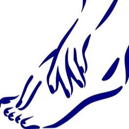 Foot Care Lady Logo